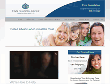 Tablet Screenshot of finnfinancialgroup.com